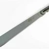 Tops Machete 230, 15.75" 1095 Carbon Steel Machete, Black Linen Micarta Handle.