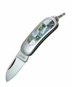 Moki Mini Pendant, White M.O.P./Abalone, Plain