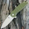 Kizer Cutlery V3471A2 Gemini Flipper, 3.13 in. VG-10 Blade, Green G10 Handle LinerLock