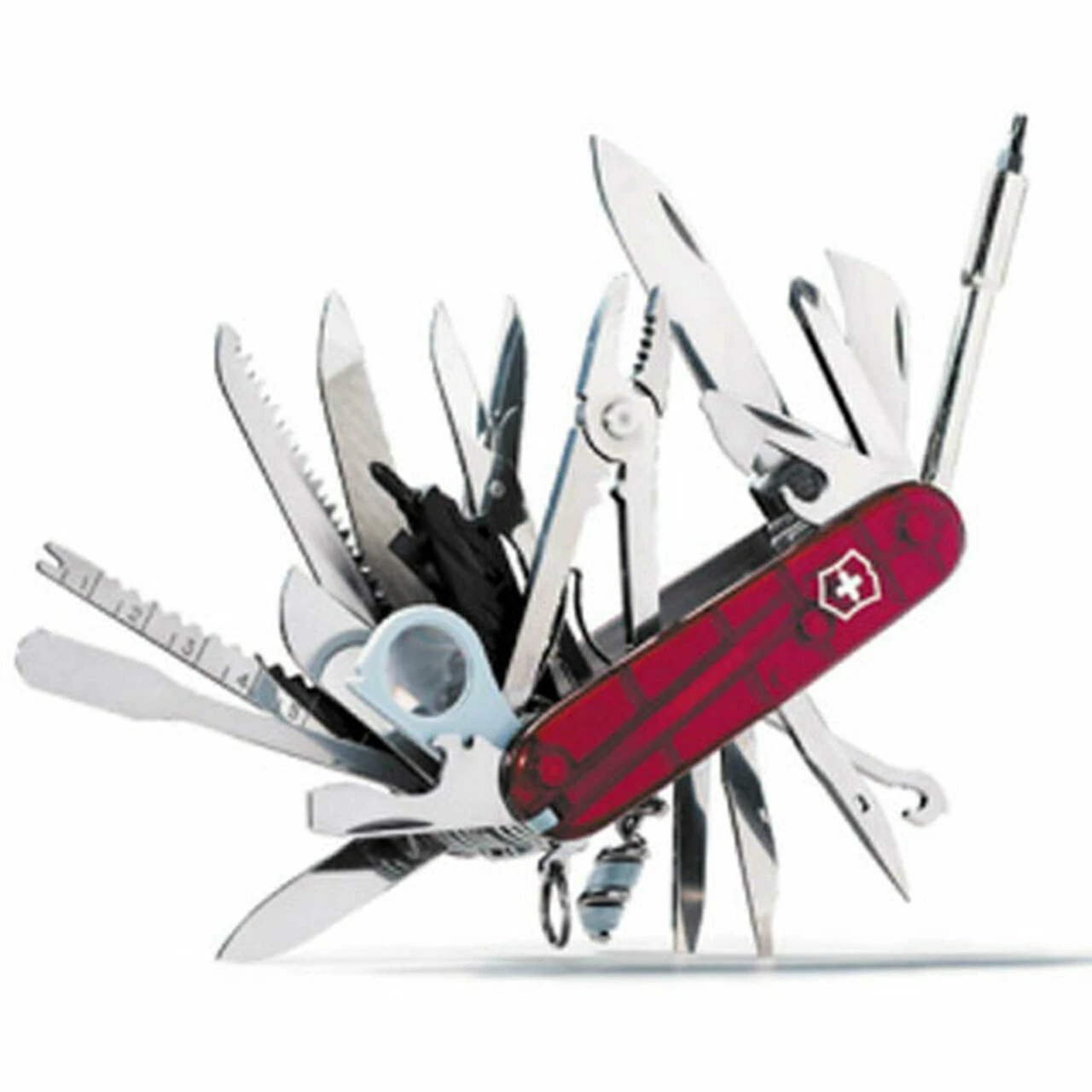 Victorinox Swiss Army SwissChamp XLT, Translucent Ruby, 91mm 1 Victorinox Swiss Army SwissChamp XLT, Translucent Ruby, 91mm
