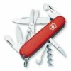 Victorinox Swiss Army Climber Red w/Black Leather Pouch