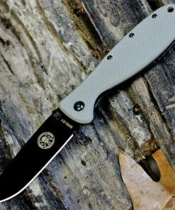 BRK Zancudo Folder, Black Blade, Foliage Green Handle,Design by Esee Knives