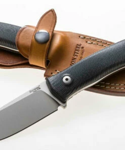 LionSteel Lion Steel TM4G10 M4G10 Black, 3.74" M390 Fixed Blade