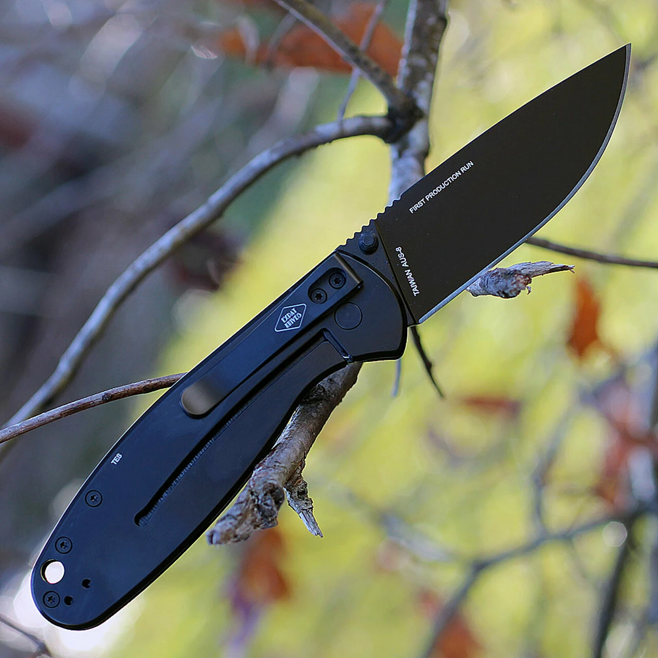 ESEE Knives Esee Expat MEDELLIN01B, 3.5" Black AUS-8 Plain Blade, Black FRN/Stainless Handle 2 ESEE Knives Esee Expat MEDELLIN01B, 3.5" Black AUS-8 Plain Blade, Black FRN/Stainless Handle - Image 2