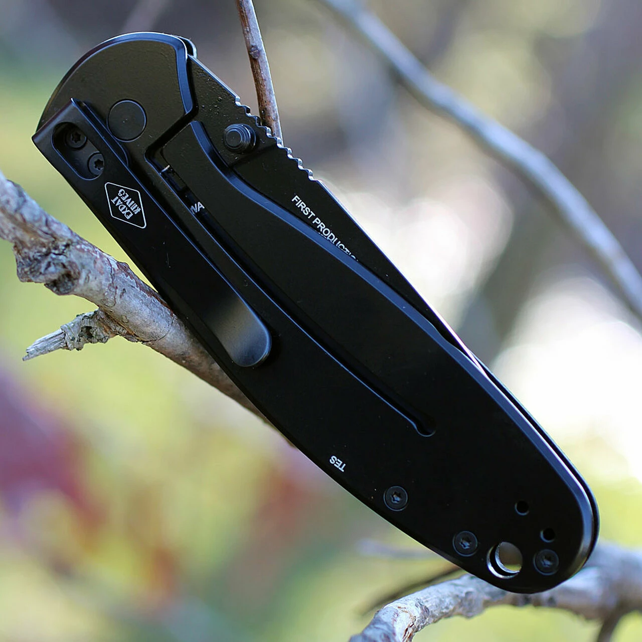 ESEE Knives Esee Expat MEDELLIN01B, 3.5" Black AUS-8 Plain Blade, Black FRN/Stainless Handle 3 ESEE Knives Esee Expat MEDELLIN01B, 3.5" Black AUS-8 Plain Blade, Black FRN/Stainless Handle - Image 3