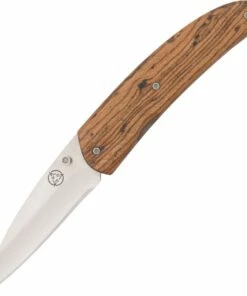 Nemesis NK-2 IMP, 3 in VG-10 Steel Plain Blade, Bocote Wood Handle