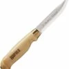 Rapala NK26293 Classic Birch Clip Point, 4.5" 420 Plain Blade, Birch Handle