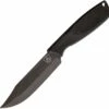 Ontario 9710 Spec Plus Alpha Survival, 5" High Carbon Plain Blade, Rubber Handle