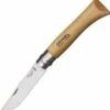 Opinel No 10 OP23100, 5 1/8" Closed, Stainless Blade, Beechwood Handle-16315