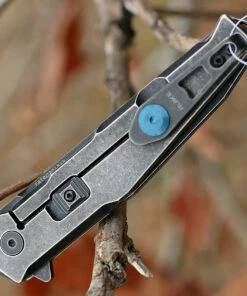 Ruike Beta Plus P108SB, 3.46" 14C28N Plain Blade, Black Stonewash Stainless Handle -Buck Knives Sales p108 sb.2 19787.1566585932