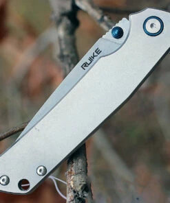 Ruike P801SF, 3.4" 14C28N Plain Blade, Stainless Handle 7 Ruike P801SF, 3.4" 14C28N Plain Blade, Stainless Handle -Buck Knives Sales p801 sf.3 99479.1566585952