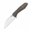 QSP Knife QSP Pelican Brown Micarta (3.6" CPM-S35VN 2-Tone Satin) QS118-A2