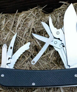 Ruike L41-B Criterion Collection, 3.35" 12C27 Plain Blade, Black G-10 Handle