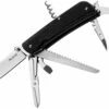 Ruike L42-B Criterion Collection, 3.35" 12C27 Plain Blade, Black G-10 Handle