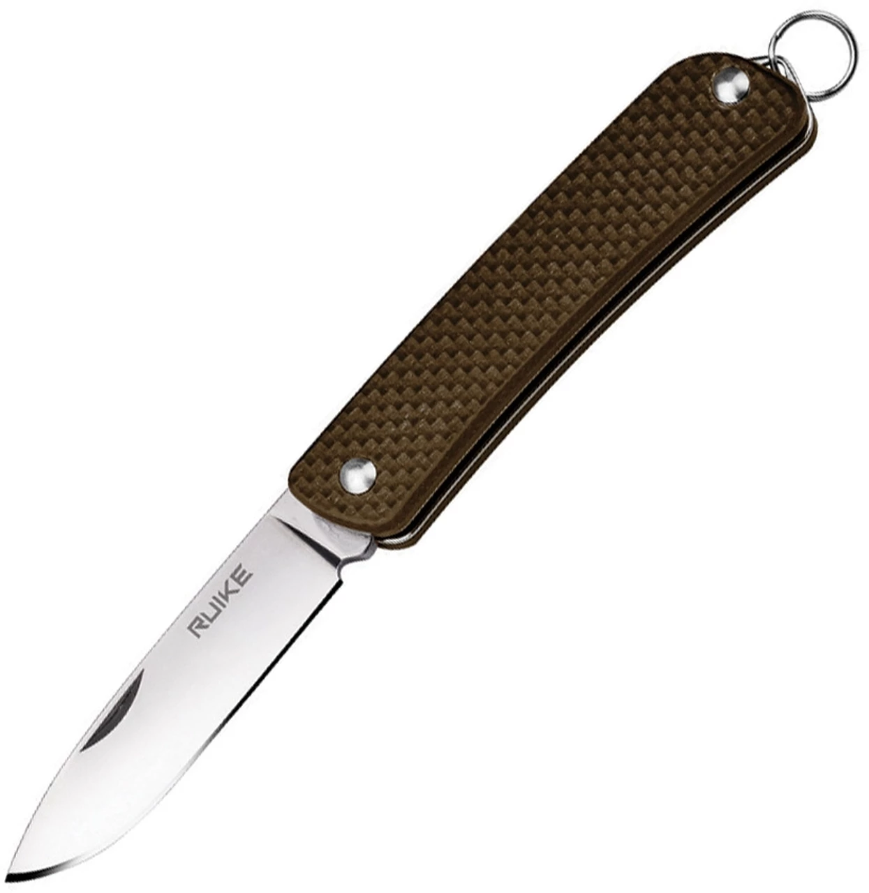 Ruike Criterion Collection S11N, 2.1" 12C27 Plain Blade, Brown G-10 Handle 1 Ruike Criterion Collection S11N, 2.1" 12C27 Plain Blade, Brown G-10 Handle