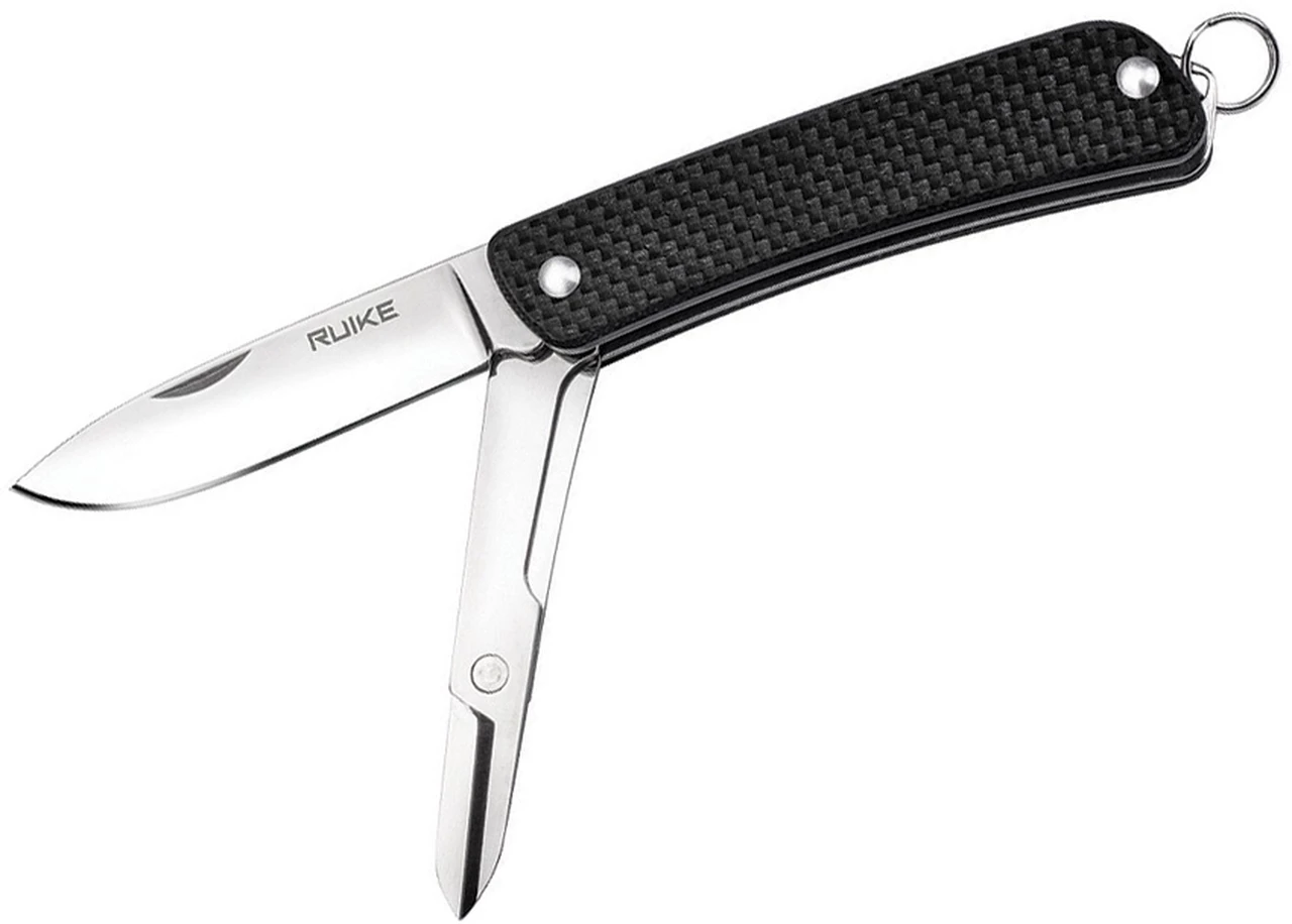 Ruike S22-B Criterion Collection, 2.1" 12C27 Plain Blade, Black G-10 Handle 1 Ruike S22-B Criterion Collection, 2.1" 12C27 Plain Blade, Black G-10 Handle