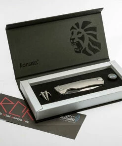 LionSteel ROK Titanium Bronze ROKB, 3.27" M390 Stain Blade, Titanium Handle -Buck Knives Sales rok 1 83096.1589468566.1280.1280 40381.1590078955