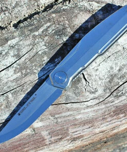 Real Steel 7811 G3 Puukko Scandi, 3.5" 14C28N Plain Blade, Stainless Handle