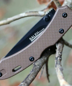 SALEH Knives SNB, 3.5" N690Co Black Plain Blade,Desert Tan G-10 Handle 7 SALEH Knives SNB, 3.5" N690Co Black Plain Blade,Desert Tan G-10 Handle -Buck Knives Sales salsnb.2 66130.1566586021