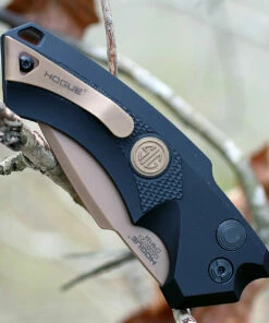 Hogue Sig Sauer 36530 EX-A05 Emperor Scorpion, 3.5" CPM154 Spear Point Plain Blade, Black Aluminum/Black G-10 Handle -Buck Knives Sales sig36530.2 48504.1566586182