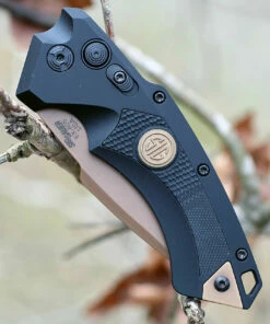 Hogue Sig Sauer 36530 EX-A05 Emperor Scorpion, 3.5" CPM154 Spear Point Plain Blade, Black Aluminum/Black G-10 Handle -Buck Knives Sales sig36530.3 06818.1566586182