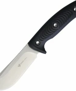 Steel Will Roamer R345-1BK, 4.5" 9Cr18MoV, Black TPE Handles