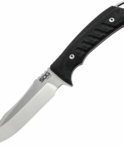 SOG UF1001 Pillar, 5" S35VN Blade, Black Canvas Micarta Handle
