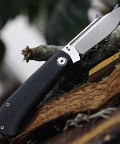 Kansept Knives KT2026S1 Swan Bevy Slip Joint, 2.45" 154CM Satin Plain Blade, Black G-10 Handle 5 Kansept Knives KT2026S1 Swan Bevy Slip Joint, 2.45" 154CM Satin Plain Blade, Black G-10 Handle -Buck Knives Sales t2026s1.2 64009.1618862002