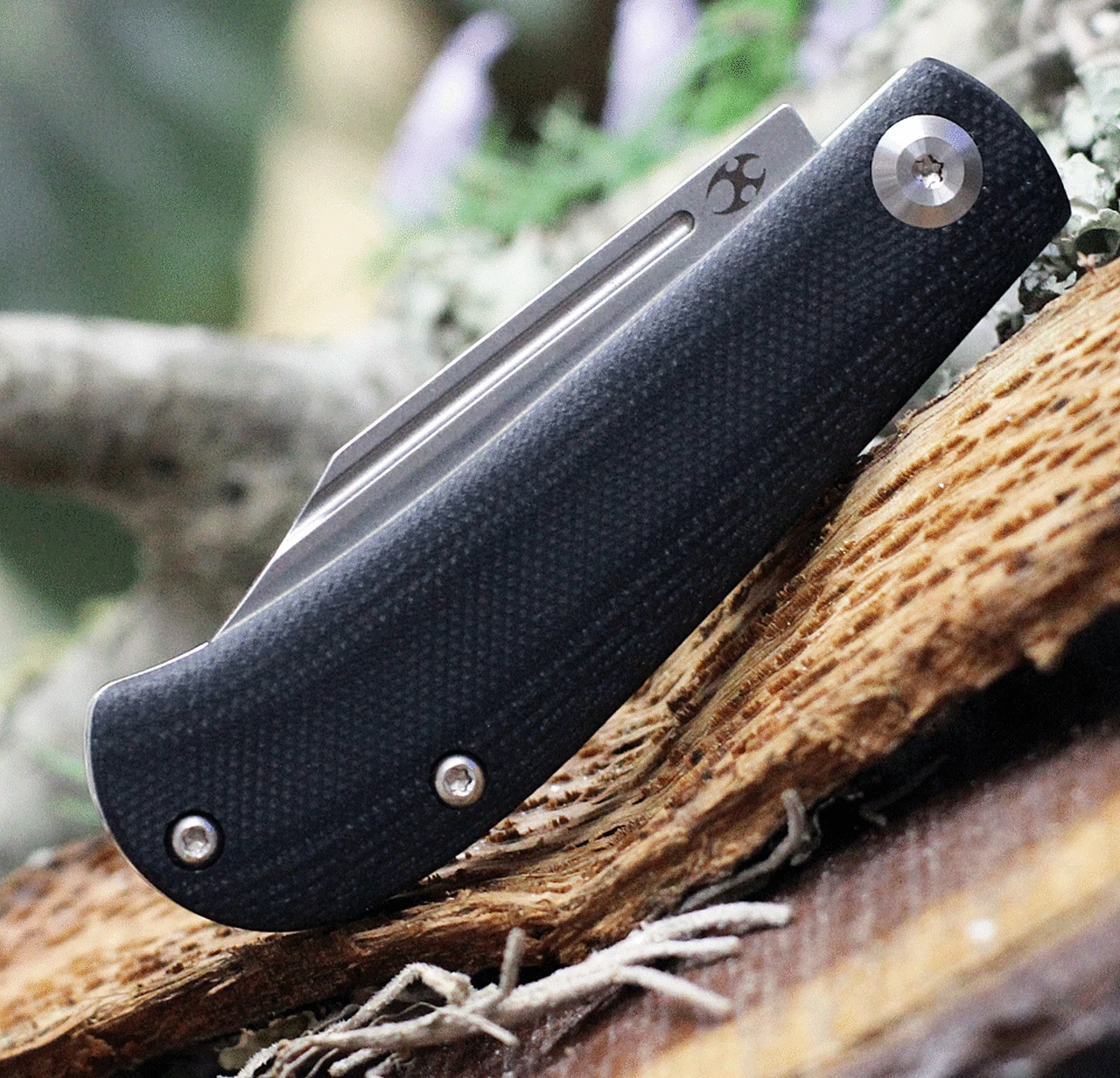 Kansept Knives KT2026S1 Swan Bevy Slip Joint, 2.45" 154CM Satin Plain Blade, Black G-10 Handle 3 Kansept Knives KT2026S1 Swan Bevy Slip Joint, 2.45" 154CM Satin Plain Blade, Black G-10 Handle - Image 3