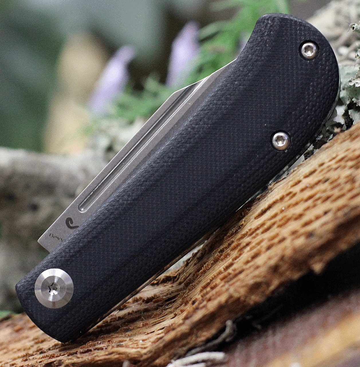 Kansept Knives KT2026S1 Swan Bevy Slip Joint, 2.45" 154CM Satin Plain Blade, Black G-10 Handle 4 Kansept Knives KT2026S1 Swan Bevy Slip Joint, 2.45" 154CM Satin Plain Blade, Black G-10 Handle - Image 4