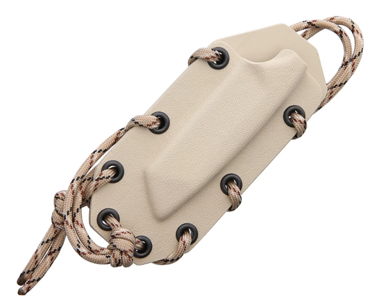 Extrema Ratio NK3 Neck Knife EX0206, 2.7" N690 SS Desert Warfare Standard Tanto Blade, Black SS Handle 2 Extrema Ratio NK3 Neck Knife EX0206, 2.7" N690 SS Desert Warfare Standard Tanto Blade, Black SS Handle - Image 2