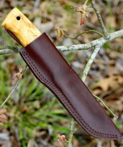 Helle Temagami, 4.33 in. Triple Laminated Stainless Steel Blade, Curly Birch Handle -Buck Knives Sales temagami 300.3 42340.1566585801