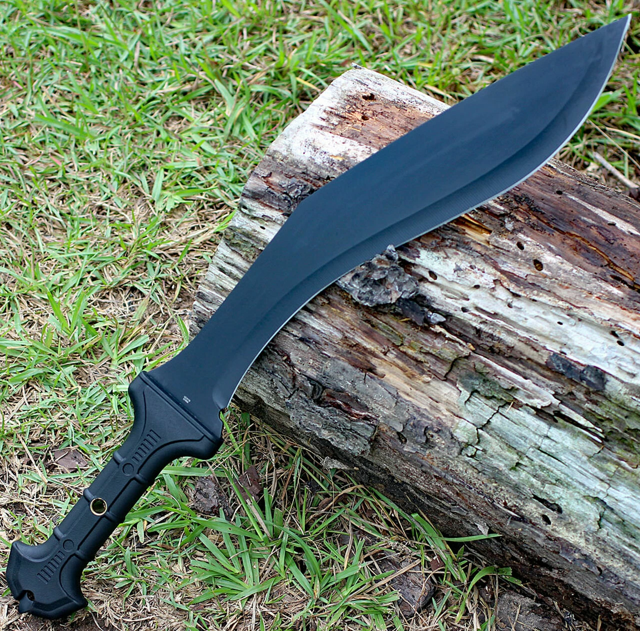 United Cutlery Combat Commander Gladius Kukri UC3179, 15.25" 1065 Carbon Steel, Rubber Handle 2 United Cutlery Combat Commander Gladius Kukri UC3179, 15.25" 1065 Carbon Steel, Rubber Handle - Image 2