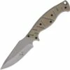 V Nives 30015 Altered Beast, 4.5" D2 Plain Blade, Coyote Snow G-10 Handle