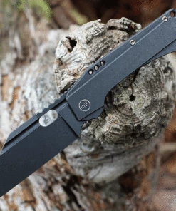 We Knife Co. WE Knife Roxi 3 - Blk Ti (3" Blk SW CPM S35VN) WE19072-2