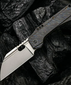 We Knife Co. WE Knife Roxi 3 - Flamed Tiger Stripe Ti (3" CPM S35VN SW) WE19072-3