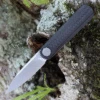WE Knife Co. Eidolon - Black Twill CF Integral (2.86" CPM-20CV SW) 19074A-C