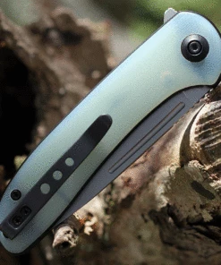 WE Knife Co. Saakshi - Natural G-10 / Black Ti (3.3" CPM-20CV SW) 20020C-4 -Buck Knives Sales we20020c 4.2 00731.1629737491