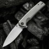 We Knife Co. WE Knife Subjugator - Gray Ti (3.5" CPM 20CV Satin) WE21014C-1