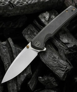 We Knife Co. WE Knife Subjugator - Black SW Ti (3.5" CPM 20CV Satin) WE21014C-2