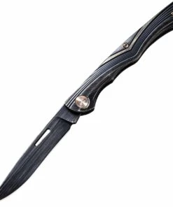 WE Knife Co. 905B Scamp, 2.95" CPM-S35VN Plain Black Blade, Black/Bronze Titanium Handle