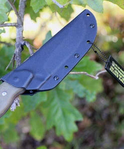 Tops WDRXL Wind Runner XL SRE, 5.25" 1095 Plain Blade, Green Canvas Micarta Handle -Buck Knives Sales wind runner sre xl 2 29259.1566585882