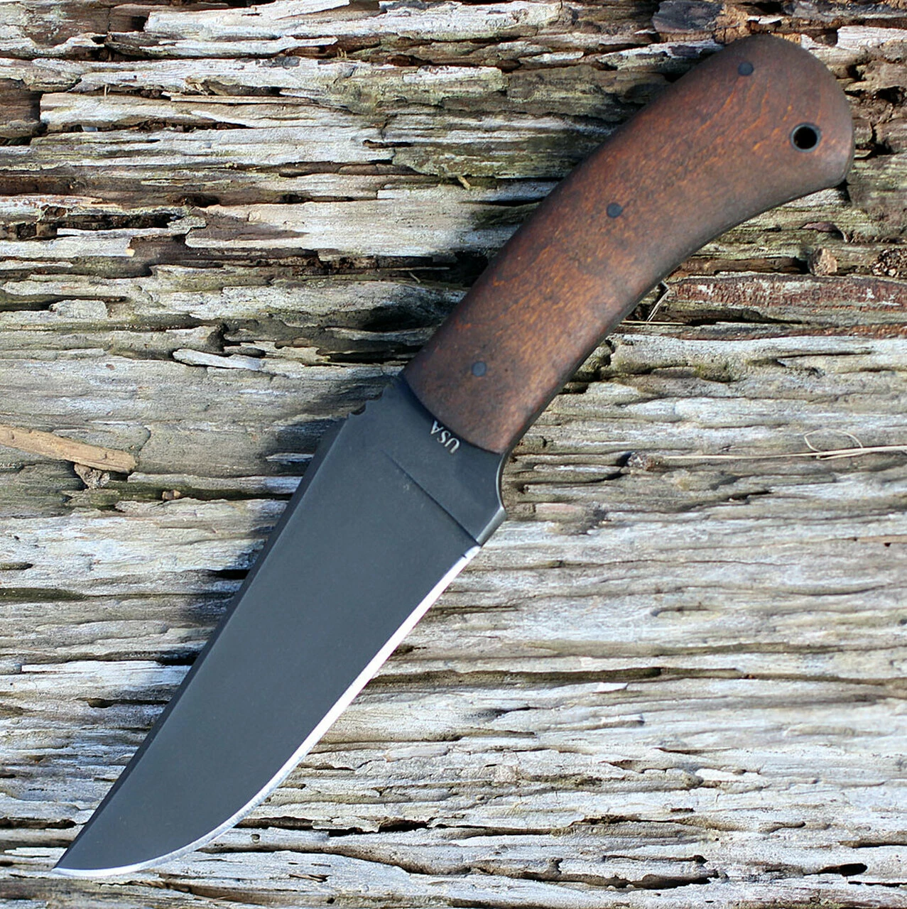 Winkler Knives 008Belt Knife 4.5" Blade Maple Wood Handle 1 Winkler Knives 008Belt Knife 4.5" Blade Maple Wood Handle