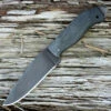 Winkler Knives 017 Spike Fixed Blade Black Micarta Handle