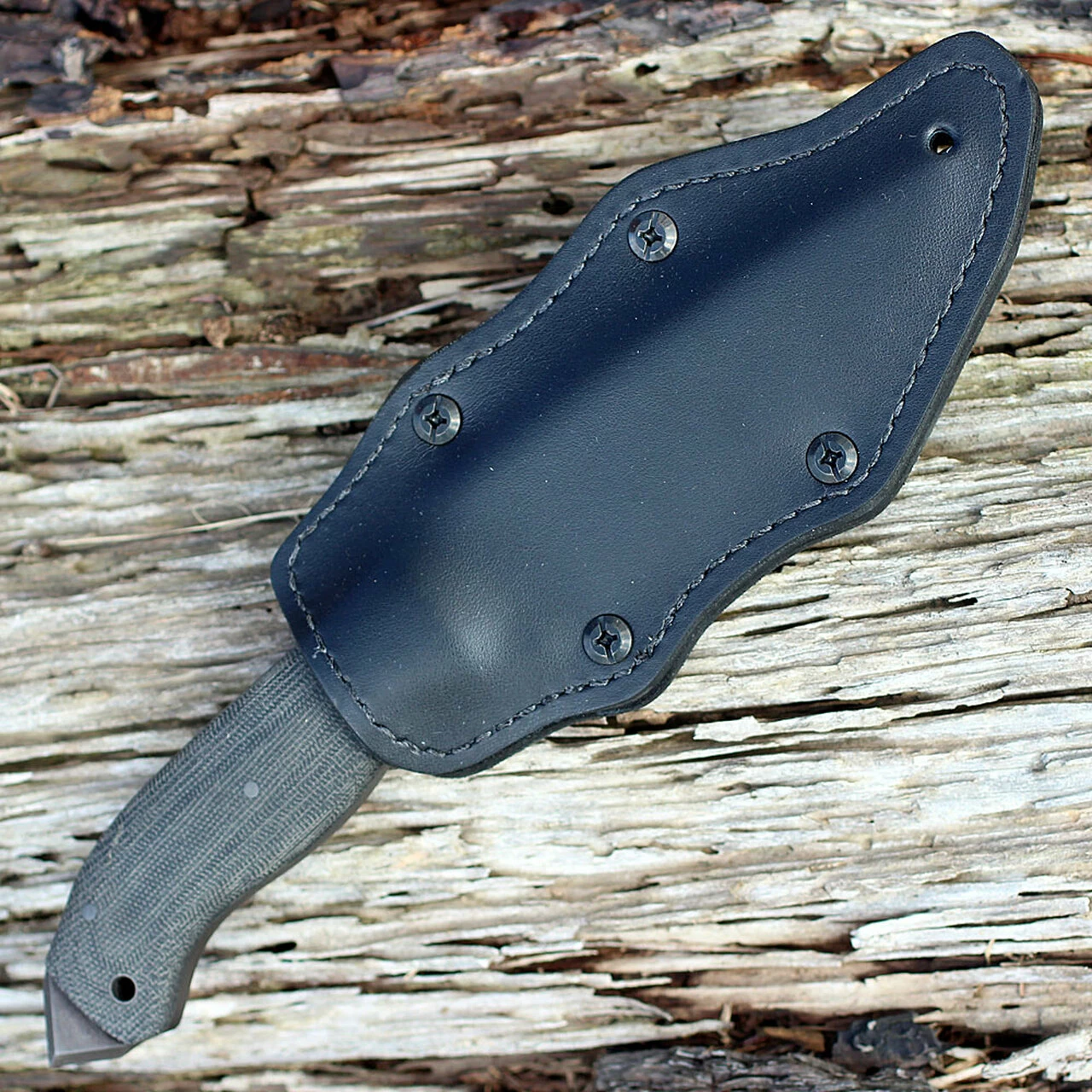 Winkler Knives 017 Spike Fixed Blade Black Micarta Handle 4 Winkler Knives 017 Spike Fixed Blade Black Micarta Handle - Image 4
