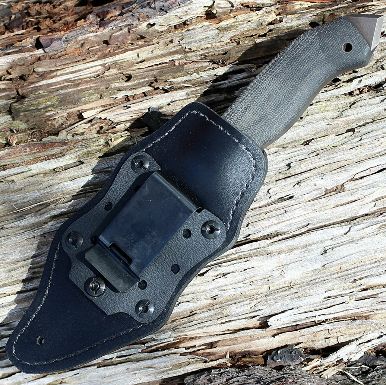 Winkler Knives 017 Spike Fixed Blade Black Micarta Handle 3 Winkler Knives 017 Spike Fixed Blade Black Micarta Handle - Image 3