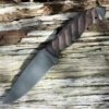 Winkler Knives 018 Spike Fixed Blade Sculpted Maple Handle