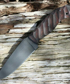 Winkler Knives 018 Spike Fixed Blade Sculpted Maple Handle