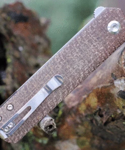 Kansept Knives Kansept Foosa Liner Lock - Brown Micarta (3" 154CM SW) X2020T1 7 Kansept Knives Kansept Foosa Liner Lock - Brown Micarta (3" 154CM SW) X2020T1 -Buck Knives Sales x2020t1.3 87731.1636667871