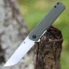 Kansept Knives Kansept Foosa Liner Lock - OD Green G10 (3" 154CM SW) X2020T3
